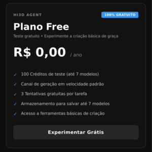Plano Free – Teste Gratuito
